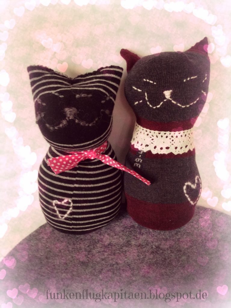 Sockentier Katzen
