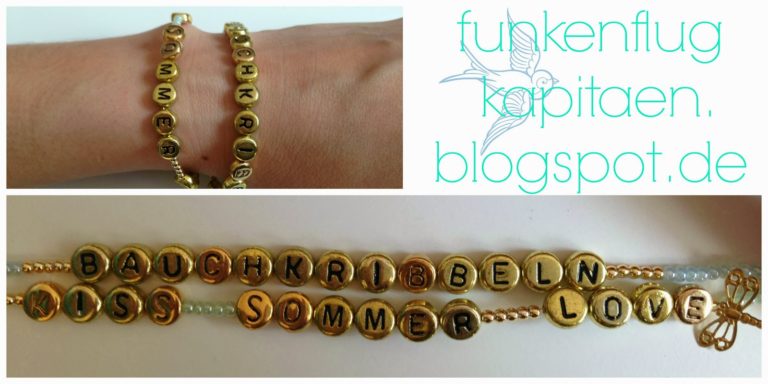 Armkettchen mit Worte