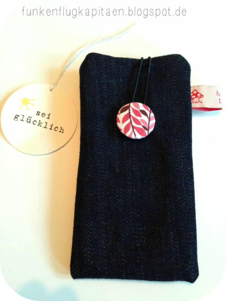 Handytasche aus Jeans