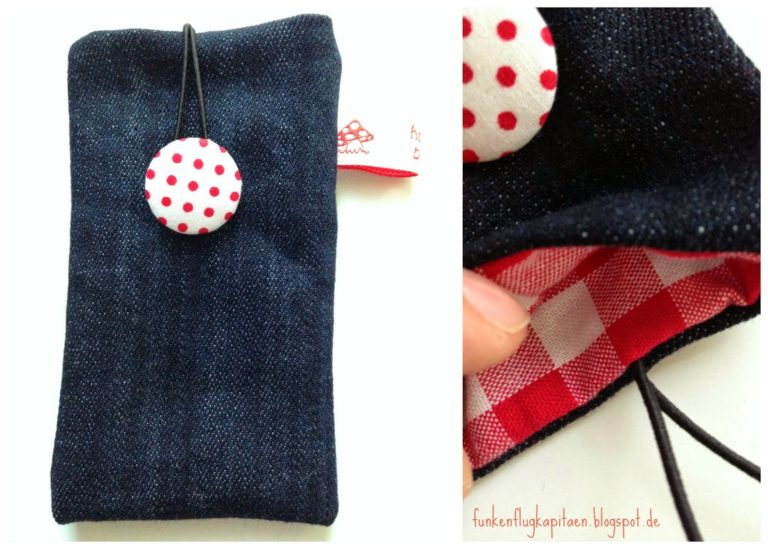 Handytasche aus Jeans