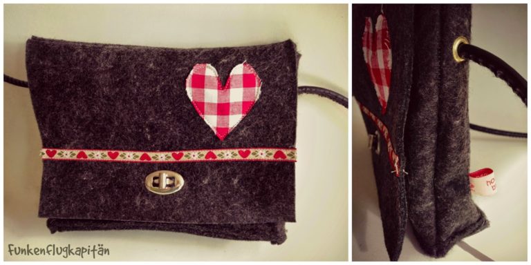 Dirndltasche aus Filz