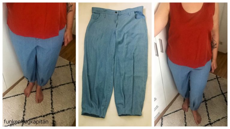 Alva Pants Juni Design Jeansstoff hell