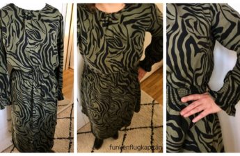 Asha Dress Style Arc Stoff Zebra khaki Mind the maker