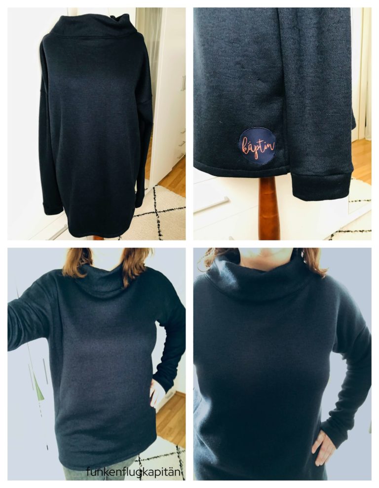 Bi Pulli B Patterns Strick blau