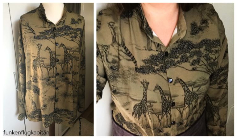 Bluse Melilot Deer and Doe Safari khaki Viskose