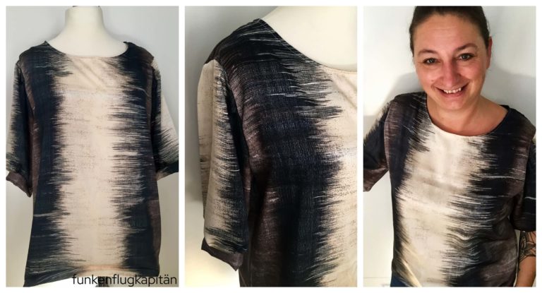 Bluse aus Viskose