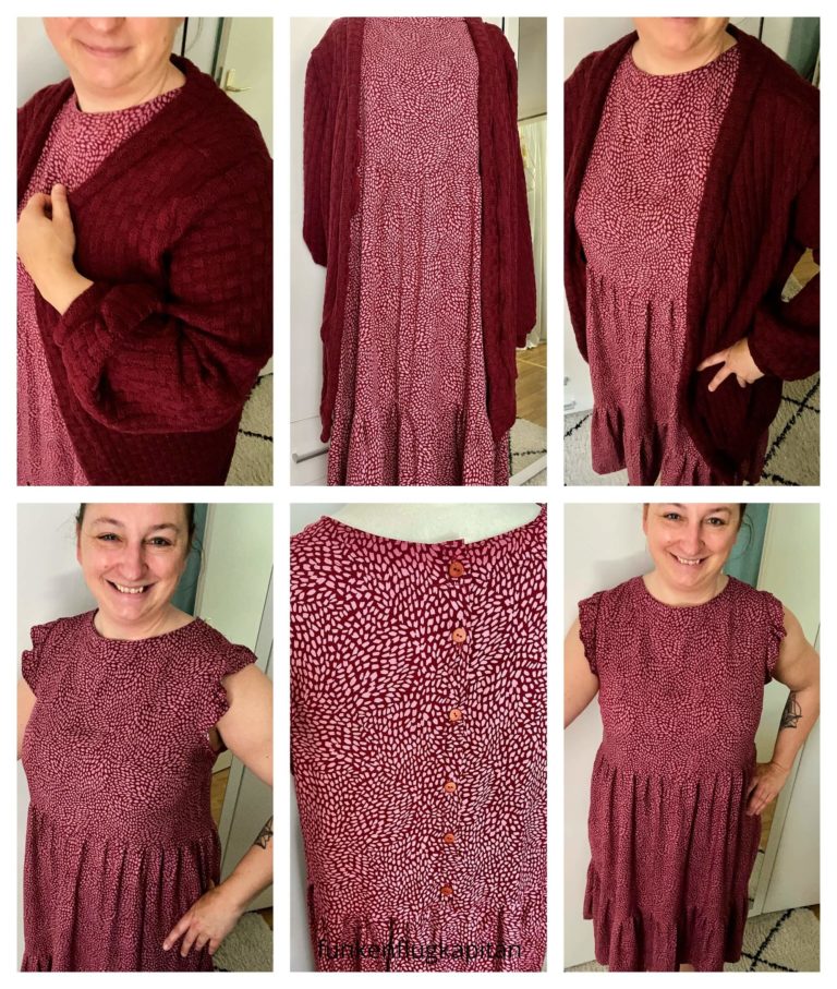 Cardigan Jiite Schnittduett Kleid Ladys Cotton Beauty Jessy Sewing