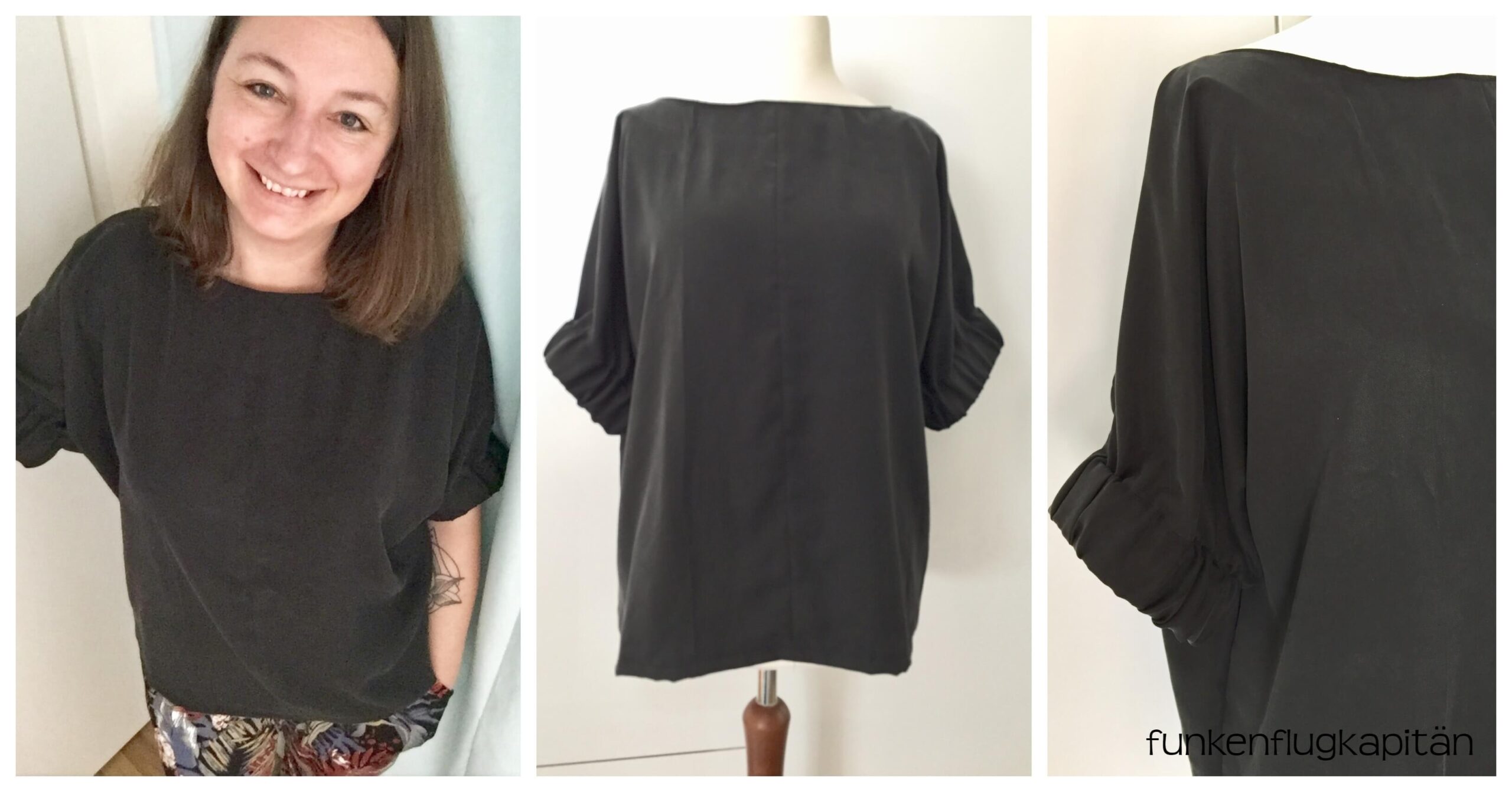 Bluse und Tshirt schwarz