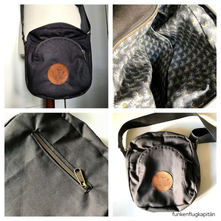 Farbenmix Bugewelle Adventskalendertasche grau