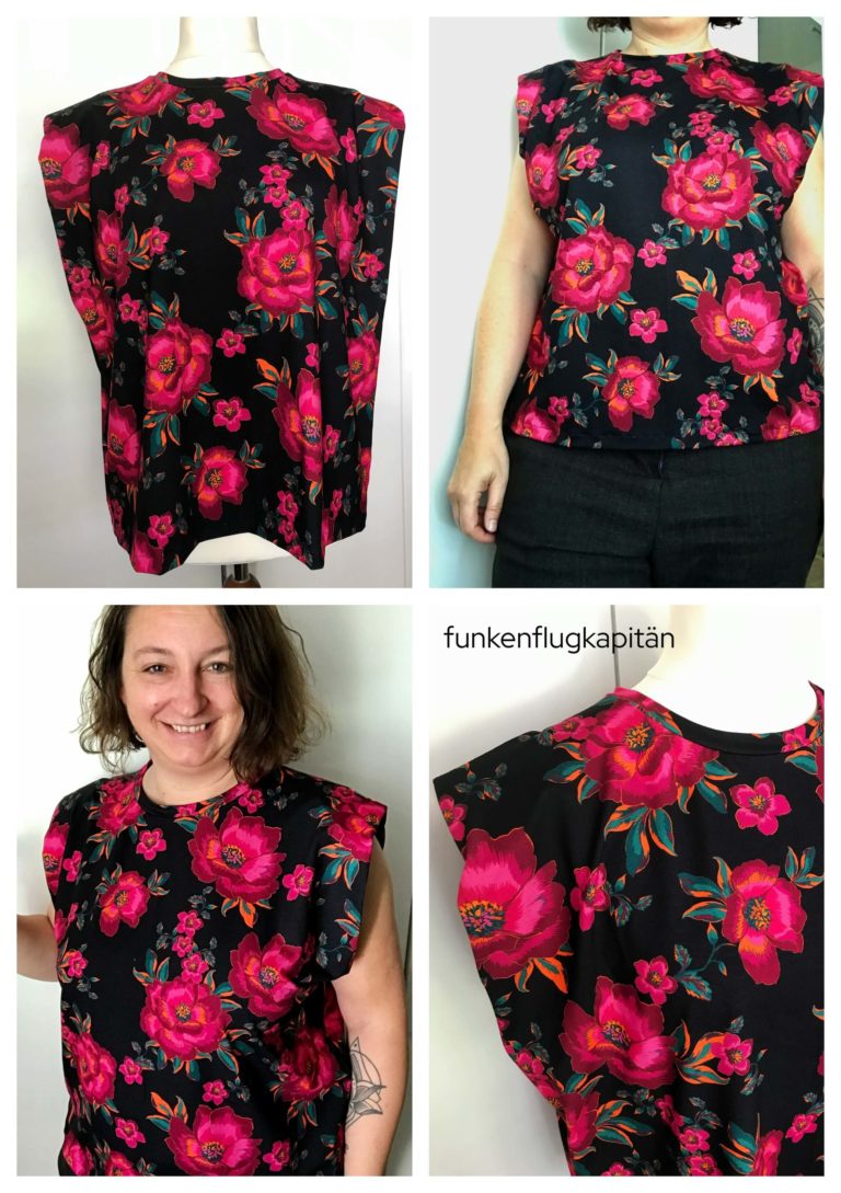 Kirby Dress Style Arc Jersey pink schwarz
