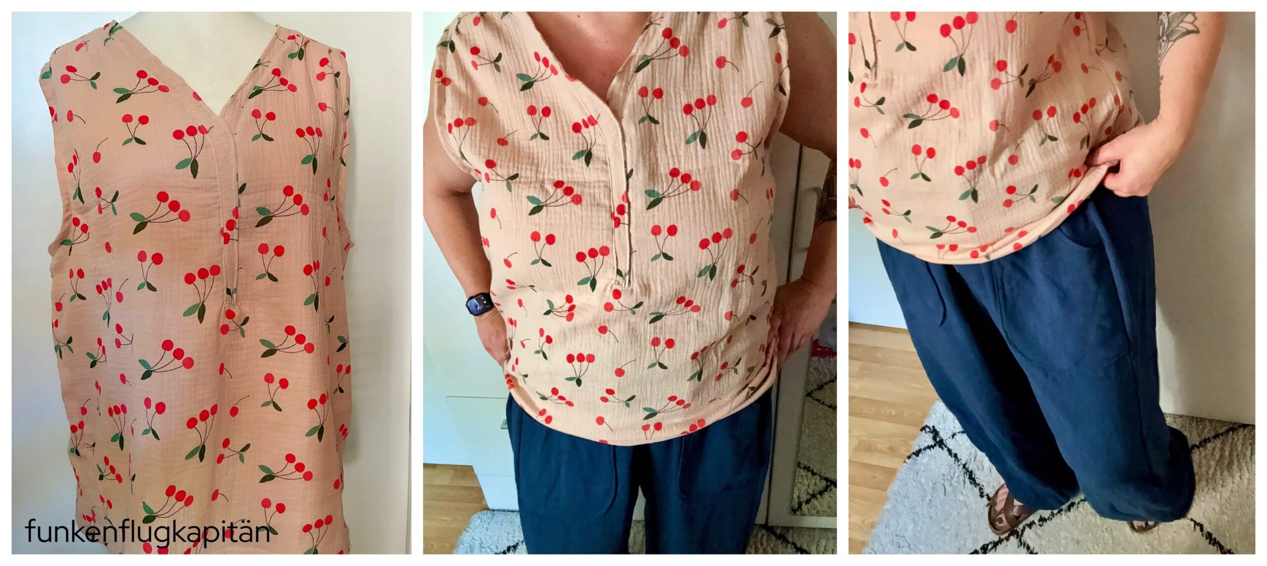 Kite Pants Matchy Matchy Sedwing Club Viskoseleinen X Top Musselin