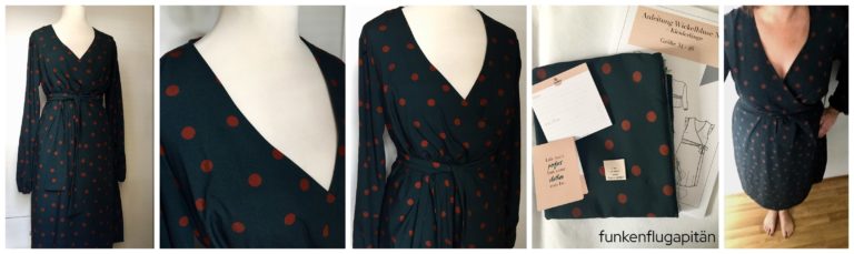 Kleid Nell The Couture grün Punkte Mindthemaker