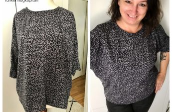 La Blouse Pedilu Jersey Leomuster