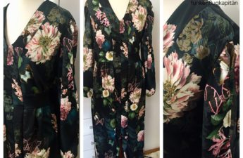 McCalls Maxikleid mit Langen Ärmeln Blumen