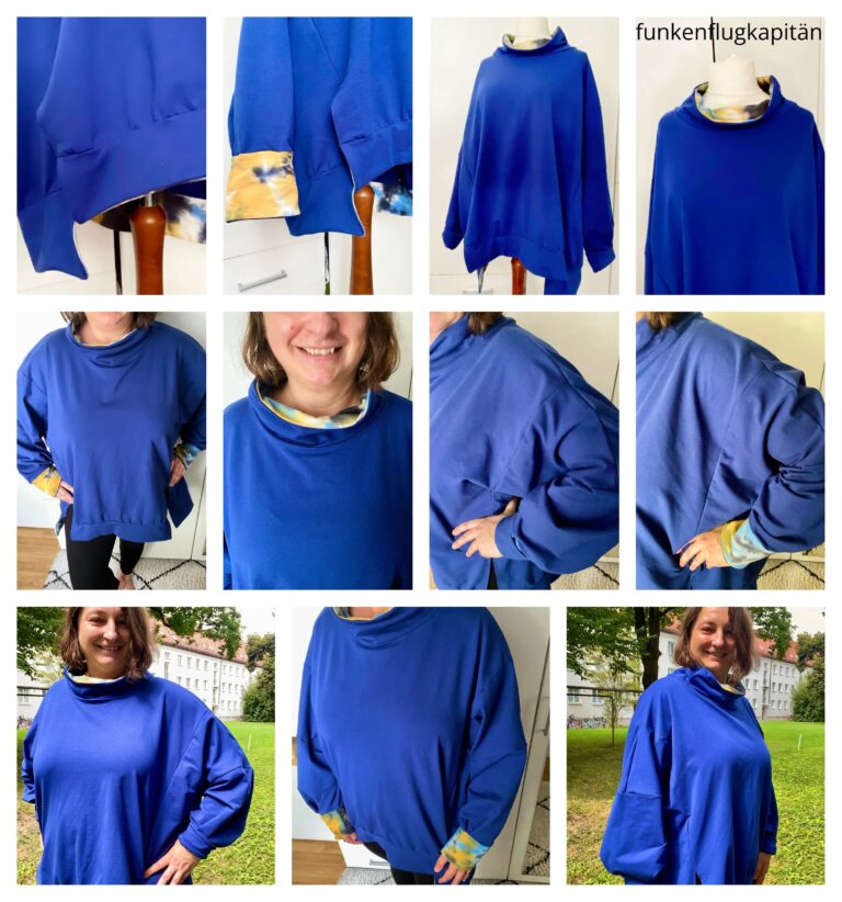 Probenähen Sweatshirt Laboum von Louloute