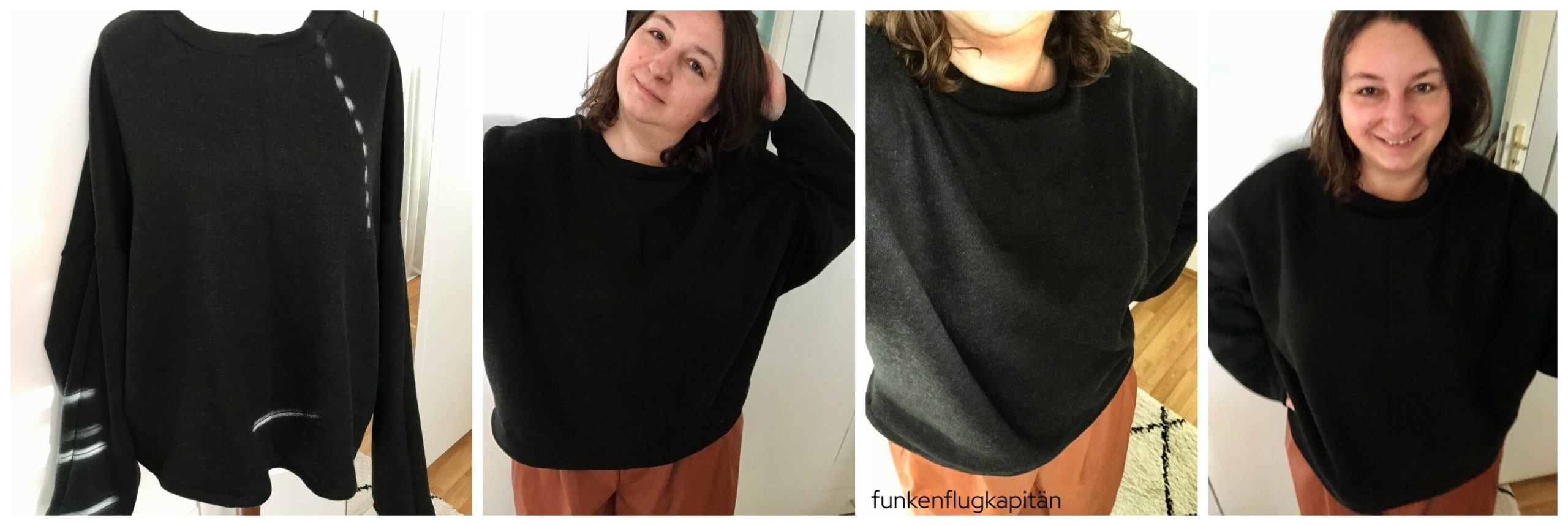 Pullover No16 Juni Design Schwarz