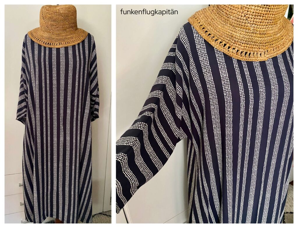 Schnittchen Patterns Kleid Anna Viskose schwarz