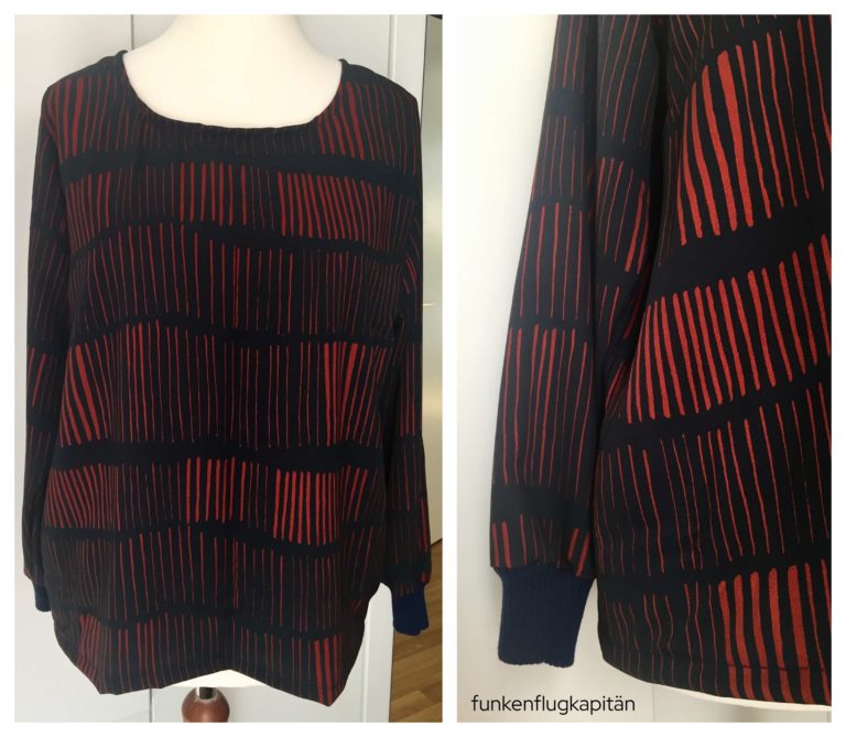 Sweatshirt No1 die Komplizin Mind The Maker Streifen