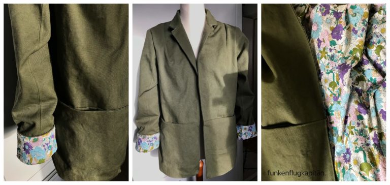 The Avid Seamstress Blazer Canvas Khaki