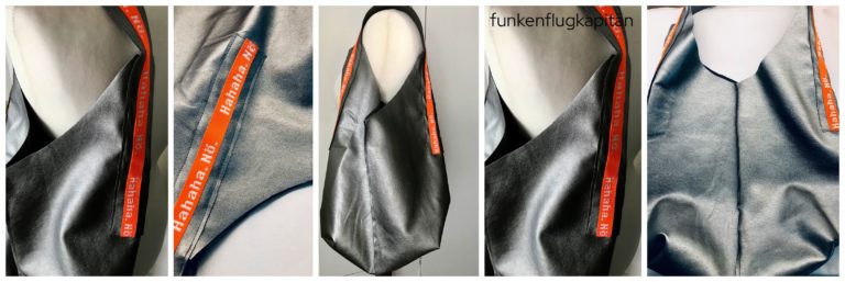 The Purely Bag by Gloria Kunstleder silber