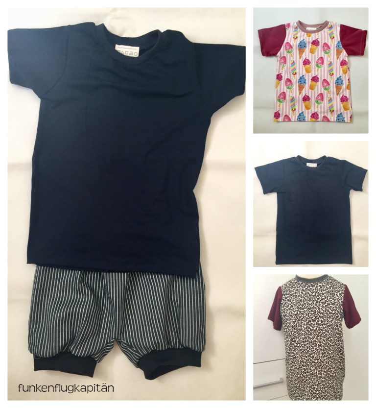 Kinder Tshirts aus Jersey und Viskose