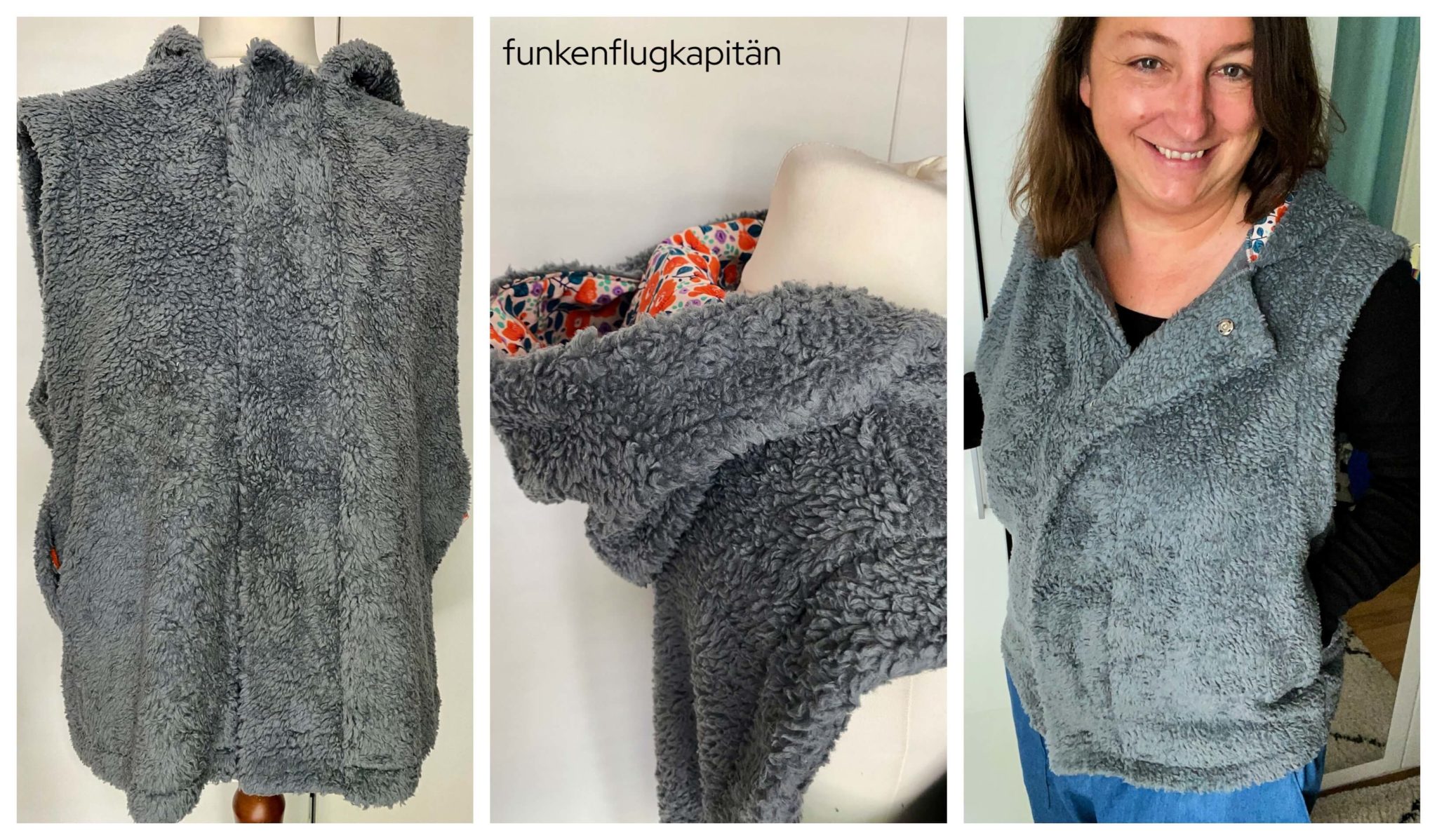 Garcia Teddyfell Weste Mädchen - Kuschelige Steppweste Mit Stickerei