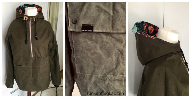 Windbreaker Dry Oilskin khaki LeniPepunkt