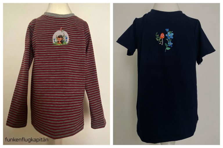 Tshirts mit Bügelbilder